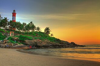 South Kerala coastal landscape