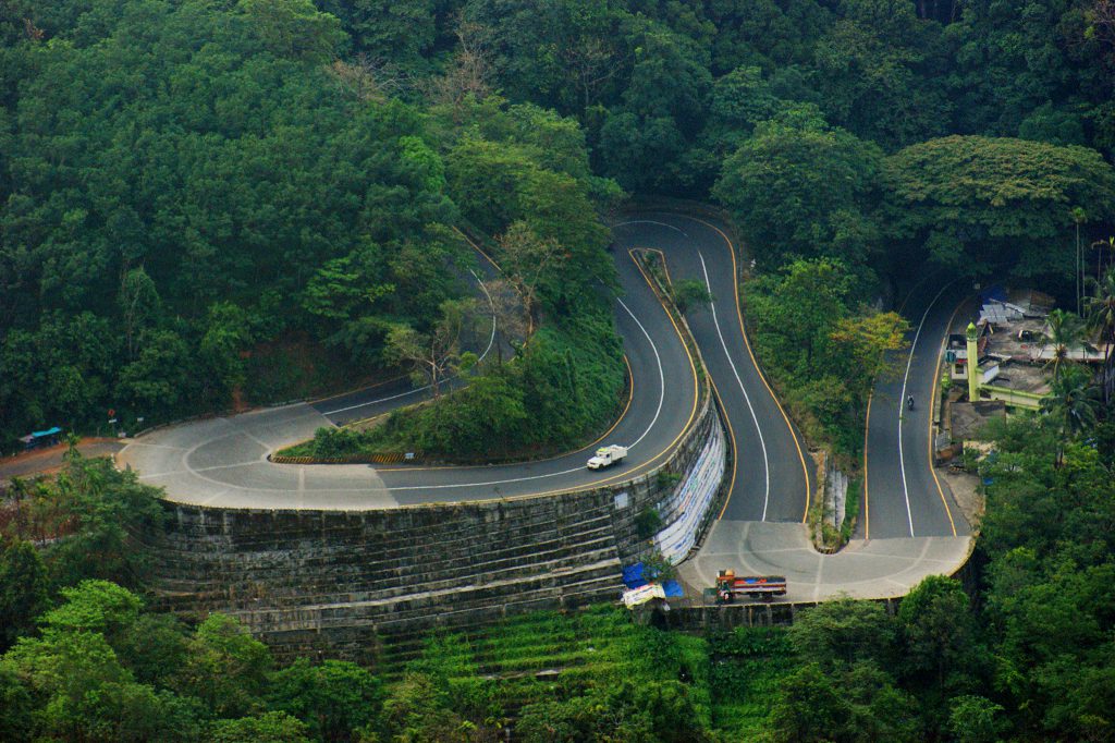 Kerala highland forest in Wayanad